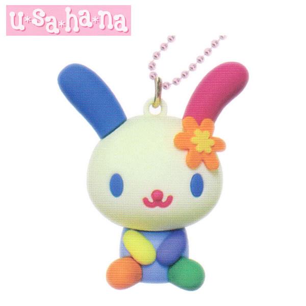 ウサハナ PVCマスコット 4713 ケイカンパニー U SA HA NA ぶらさげ キーホルダー ...