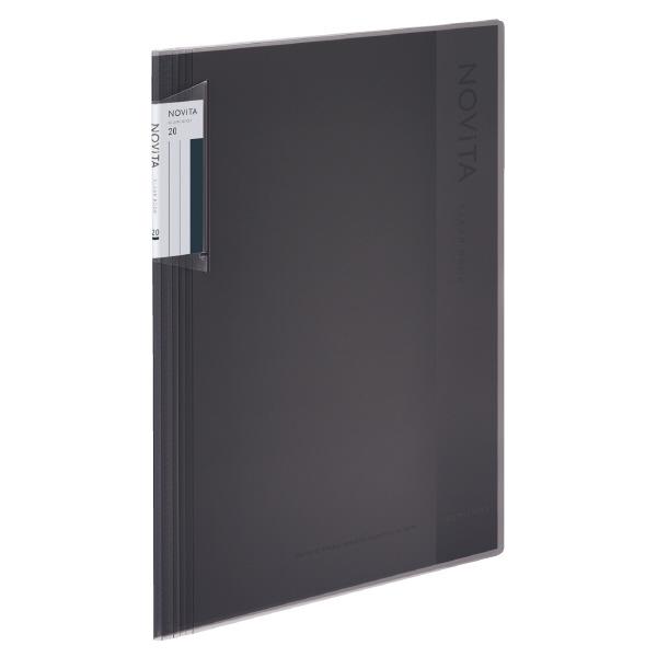 クリヤーブック 〈ノビータ〉（固定式）Ａ4・20枚・Ｄ  ラ-NV20D コクヨ［ポイント１０倍］