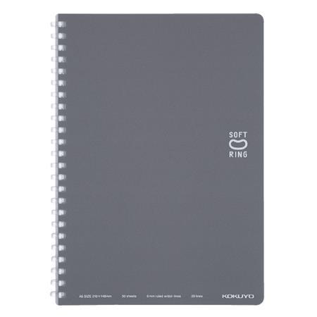 ソフトリングノート（カラフル）ドット入り罫線50枚A5 ＤＭ ス-SV331BT-DM コクヨ［ポイ...