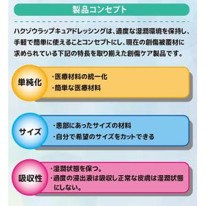 ハクゾウメディカル 創傷保護用吸収パッド ハク...の詳細画像1