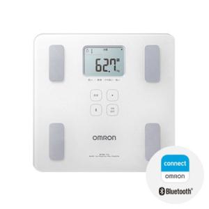 体重計 スマホ連動 体組成計 デジタル オムロン カラダスキャン 体重体組成計 HBF-227T-S...