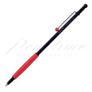 トンボ鉛筆　ボールペン　ＺＯＯＭ７０７　ＢＣ−ＺＳ　ブラック/レッド  ２≪現在品切中・納期半年以上見込≫ 名入れ不可｜pentim