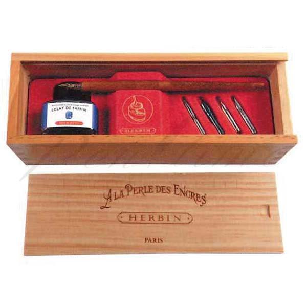 エルバン　つけペン　ナチュラルウッドコフレ　ＨＢ２７０１６ 名入れ不可