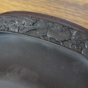 硯 端渓硯 麻仔坑(麻子坑) 名入れ不可 ラッ...の詳細画像1