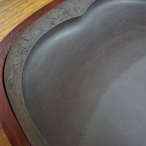 硯 端渓硯 麻仔坑(麻子坑) 名入れ不可 ラッ...の詳細画像2