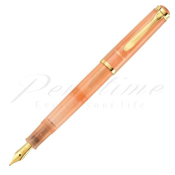 ≪即日発送可能≫ペリカン　万年筆　クラシック  特別生産品　Ｍ２００　アプリコットアゲート 名入れ不...