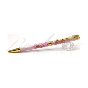 竹内 靖貴 ボールペン 美濃和紙(友禅柄）Pen TM1602 しだれ桜 