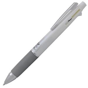 ジェットストリーム 4＆1 ボールペン 三菱鉛筆 0.7mm ホワイト MSXE5-1000-07-1 プレゼント ギフト 父の日｜penworld