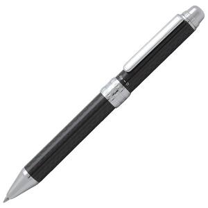 プラチナ万年筆 プラチナ ダブル3アクション 牛本革巻き レザー 0.5mm
