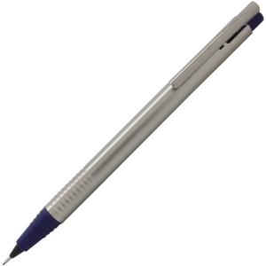 シャーペン 名入れ ラミー LAMY ロゴ ステンレス L105BL ブルー プレゼント ギフト 父の日｜penworld