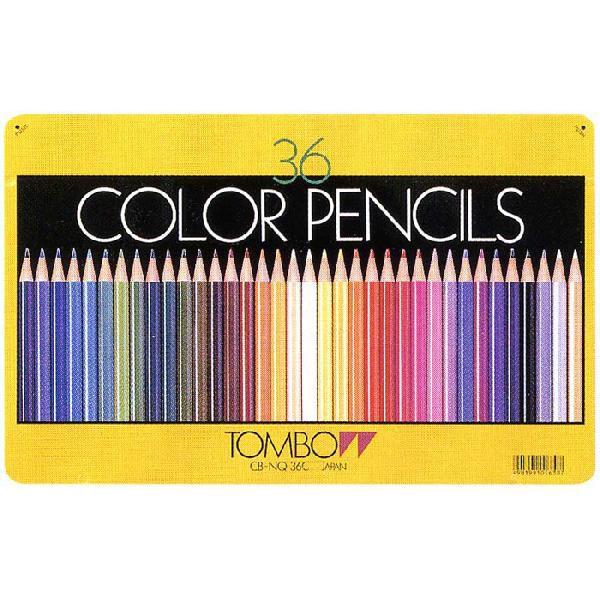 色鉛筆 36色 トンボ鉛筆 プレゼント CB-NQ36C 1956 画材 油性 ギフト父の日 