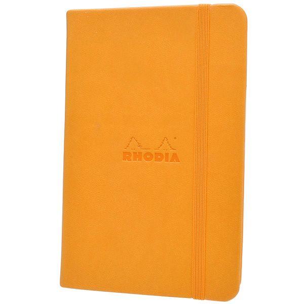 ロディア RHODIA A4サイズ ウェブノート cf118368 オレンジ 横罫 cf118368...