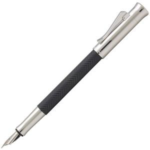 ファーバーカステル 万年筆 FABER-CASTELL ギロシェ ロジウム 146591