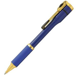 印鑑付きボールペン シヤチハタ ネームペン 既製 キャップレス S TKS-BUS3 青 プレゼント ハンコ はんこ 父の日｜penworld