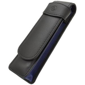 MONTBLANC（モンブラン） ペンケース 筆箱 革 2本用 2本差 ブラック