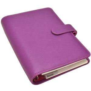 システム手帳 ファイロファックス バイブルサイズ サフィアーノ 022453 ラズベリー Filofax プレゼント 父の日｜penworld