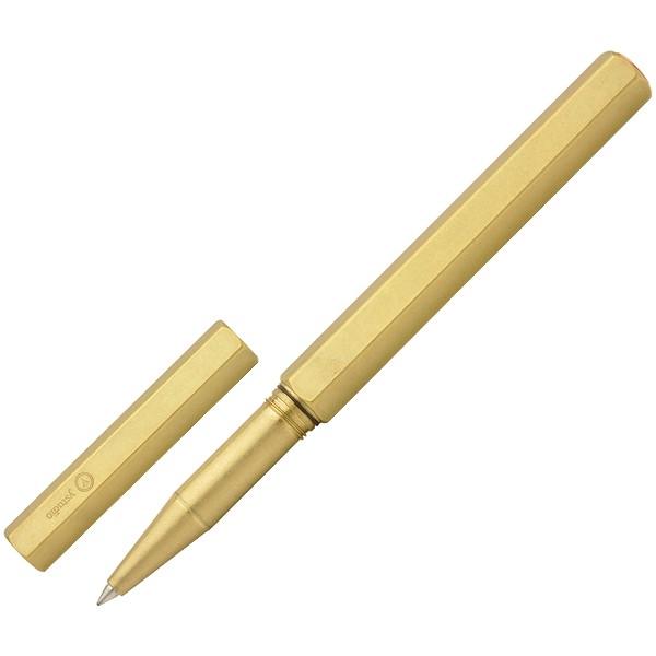 ボールペン ystudioワイスタジオ ローラーボール 真鍮 YS-STAT-02B 30074 プ...