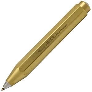 ボールペン カヴェコ 名入れ KAWECO ブラススポーツ BRBP-BR  プレゼント   母の日｜penworld