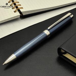 ボールペン カランダッシュ 名入れ CARAND'ACHE レマン コレクション 4789-168 グランブルー プレゼント 父の日｜penworld