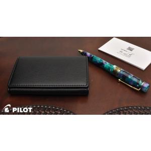 名刺入れ パイロット 本革製 牛革 80枚用 ...の詳細画像3