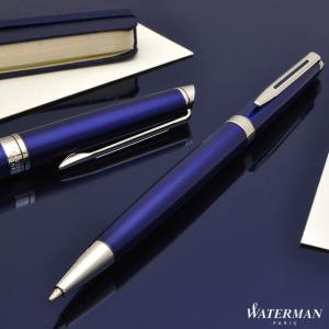 ボールペン ウォーターマン WATERMAN メトロポリタン エッセンシャル ブライトブルーCT 2043201 プレゼント 父の日｜penworld