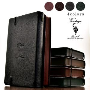 ノート Pent ペント デザイン・ワイ ハンドメイド 本革手帳 ヴィンテージ トモエリバー プレゼント あすつく 敬老の日 孫