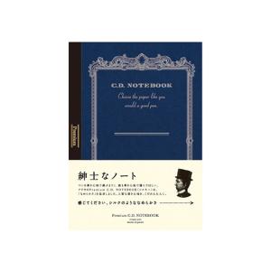 アピカ 紳士なノート プレミアムCD ノート A6 横罫 CDS70Y  プレゼント 父の日｜penworld
