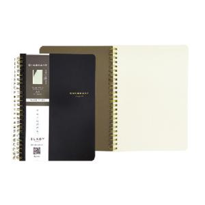 ノート A5 方眼 リング ミシン目入り エカロジャパン スラディ CHARMANT CH-A503...