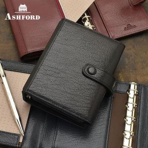 ASHFORD（アシュフォード） システム手帳 M5 ディープ 11mm 名刺フォン