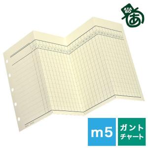システム手帳 リフィル あたぼうステーショナリー じゃばらんだ Gantt マイクロ5 JB-0029 あすつく ガントチャート ハビットトラッカー ギフト