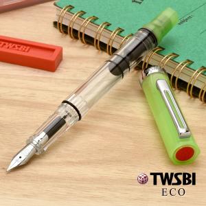 TWSBI限定品 万年筆 ECO グローグリーン