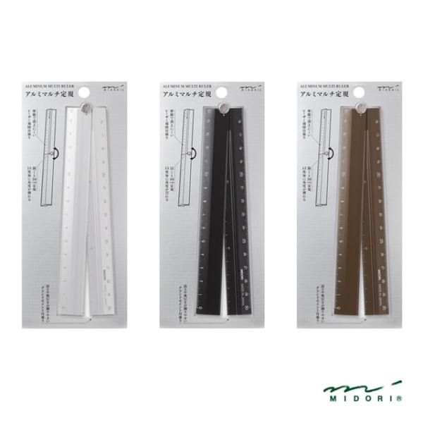 マルチ定規 ミドリ アルミ 30cm MIDORI プレゼント ギフト 母の日 爆買