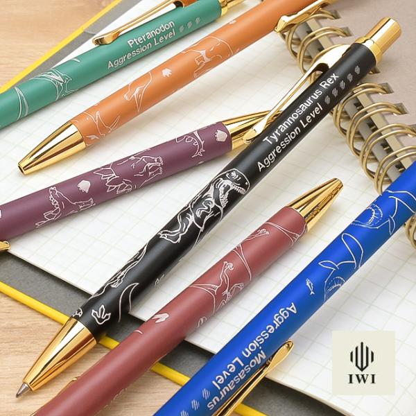 IWIアイダブリューアイ ゲルインクボールペン レトロ恐竜時代 プレゼント ギフト 爆買