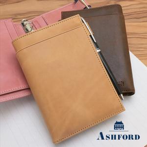 ASHFORD（アシュフォード） システム手帳 ディープ M5 11mm 名刺フォン