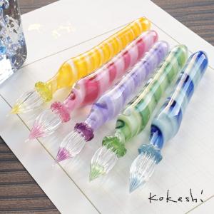 パラグラス アニマルガラスペン イルカ ガラスペン パラグラス animal glass pen いるか paraglass イルカ