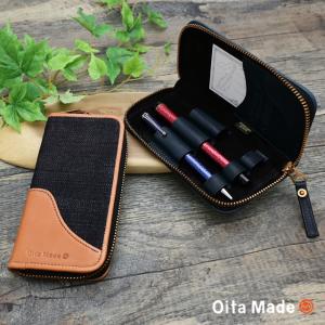 アウロラ（AURORA） ペンケース2本用 ブラック トリノ105 : 高級筆記具