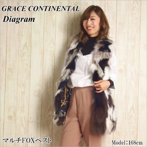 SOLD OUT グレースコンチネンタル アウター マルチFOXベスト Grace Continental ダイアグラム Diagram PeP TOMIYA｜pep-tomiya