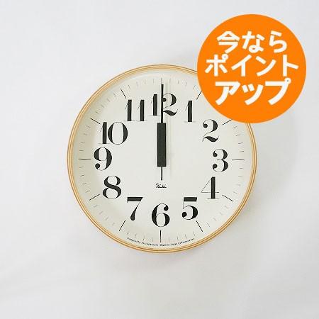 リキクロック/RC/Mサイズ/電波時計/太文字タイプ/WR20-02/壁掛け時計/Lemnos/レム...