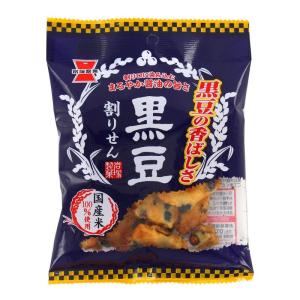岩塚製菓 黒豆割りせん醤油味 45g×10袋｜pepe-shop