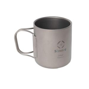 S'more(スモア) Titanium mug double チタンマグ マグカップ チタン コップ チタンコップ ダブル チタン製 アウ｜pepe-shop