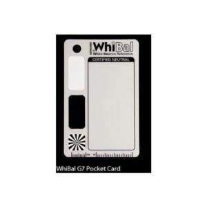 WhiBal G7 ポケットサイズ ニュートラル ホワイトバランスカード (5.3cm x 8.5cm)｜pepe-shop
