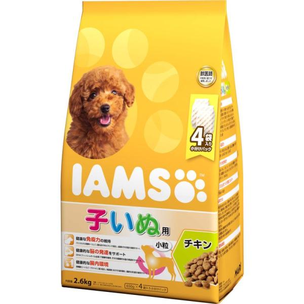 アイムス (IAMS) ドッグフード 子いぬ用 小粒 チキン 2.6kg