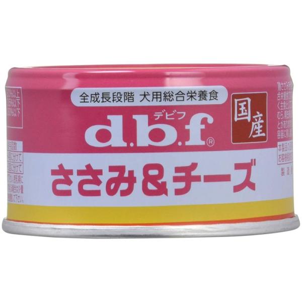 デビフ ドッグフード ささみ&amp;チーズ ピンク 犬 全カテゴリー 85グラム (x 6) (まとめ買い...