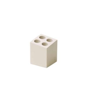 ideaco(イデアコ) 傘立て マット ベージュ 4本挿し mini cube(ミニキューブ)｜pepe-shop