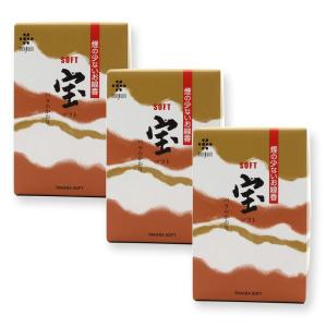 宝 ソフト ローズの香り 3箱 煙が少ない 線香 田中仏壇店オリジナル専用箱入り｜pepe-shop