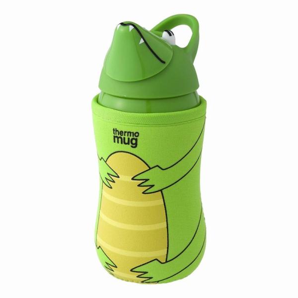 thermo mug クール・スポーツボトル グリーン 380ml Animal Bottle(アニ...