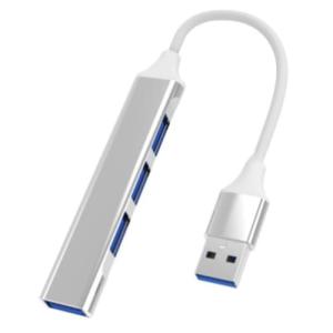 超小型・USB HUB4-in-1 USB3.0 ハブ usbポートバスパワー usb 拡張ポート mac usbハブ 様々なUSB3.0/｜pepe-shop