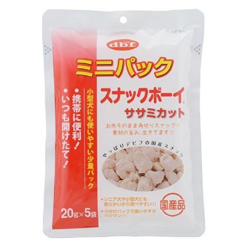 デビフペット セット販売ミニパック スナックボーイ ササミカット 100g（20g×5袋）×2コ