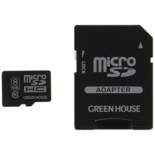 グリーンハウス 消えたデータを無料で復元 データ復元サービス付きmicroSDHCカード 8GB G...