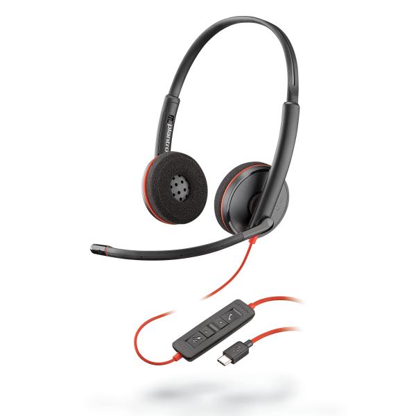 Plantronics Blackwire c3220ヘッドセット???ステレオ???ブラック???...